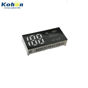 Display a sette segmenti per interni da 0.38 pollici personalizzato per controller digitali componenti elettronici