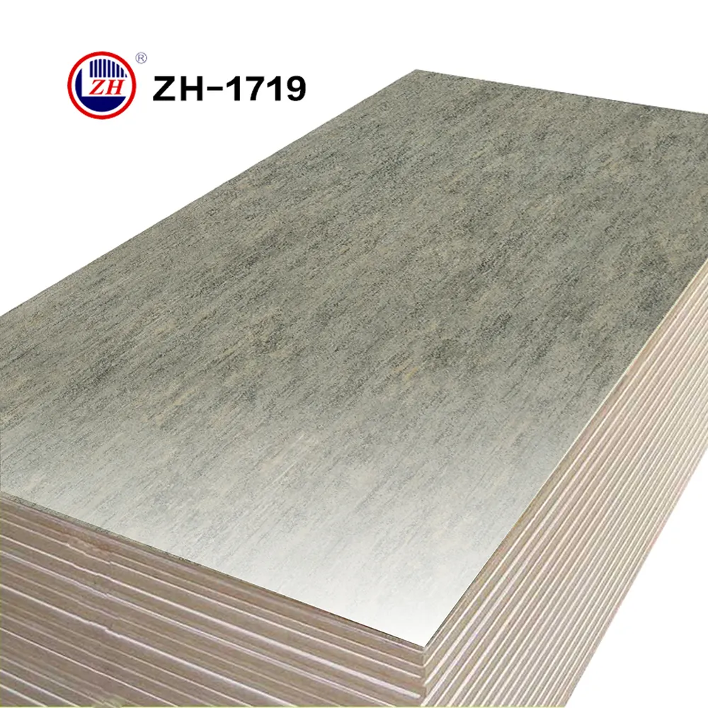 ZHUV supply 18mm marmer kleur hoge glossy UV MDF boards