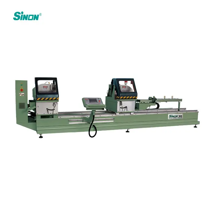 Yilmaz cutting machine 욱 working 톱 wohlenberg 알루미늄 windows