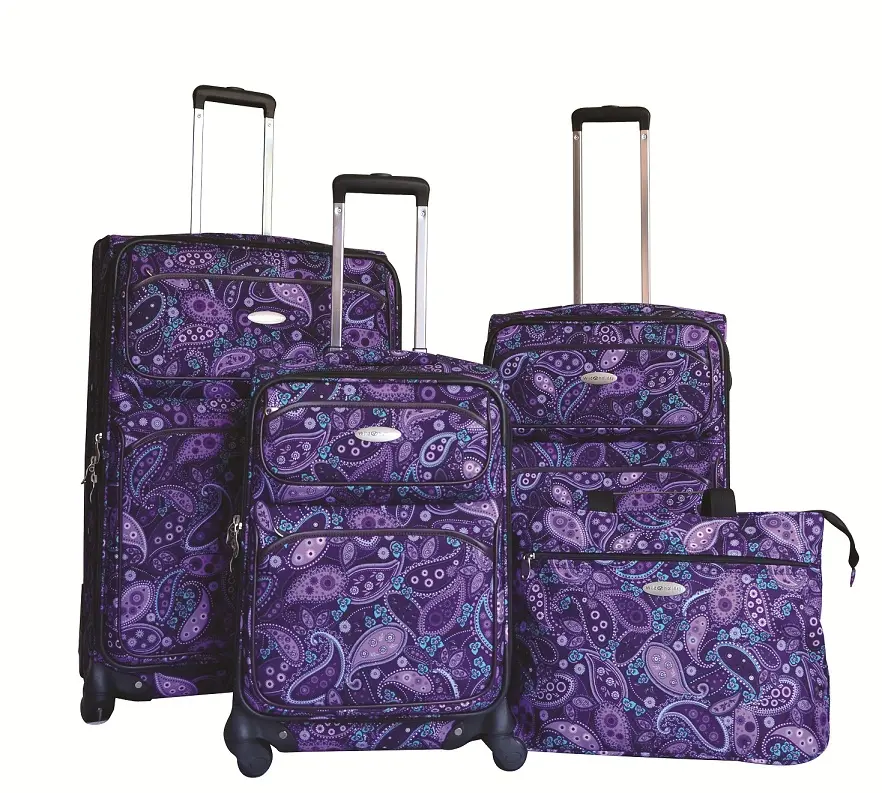 Custom Made Trolley Luggage Travelling Soft Suitcase Lugagge Set