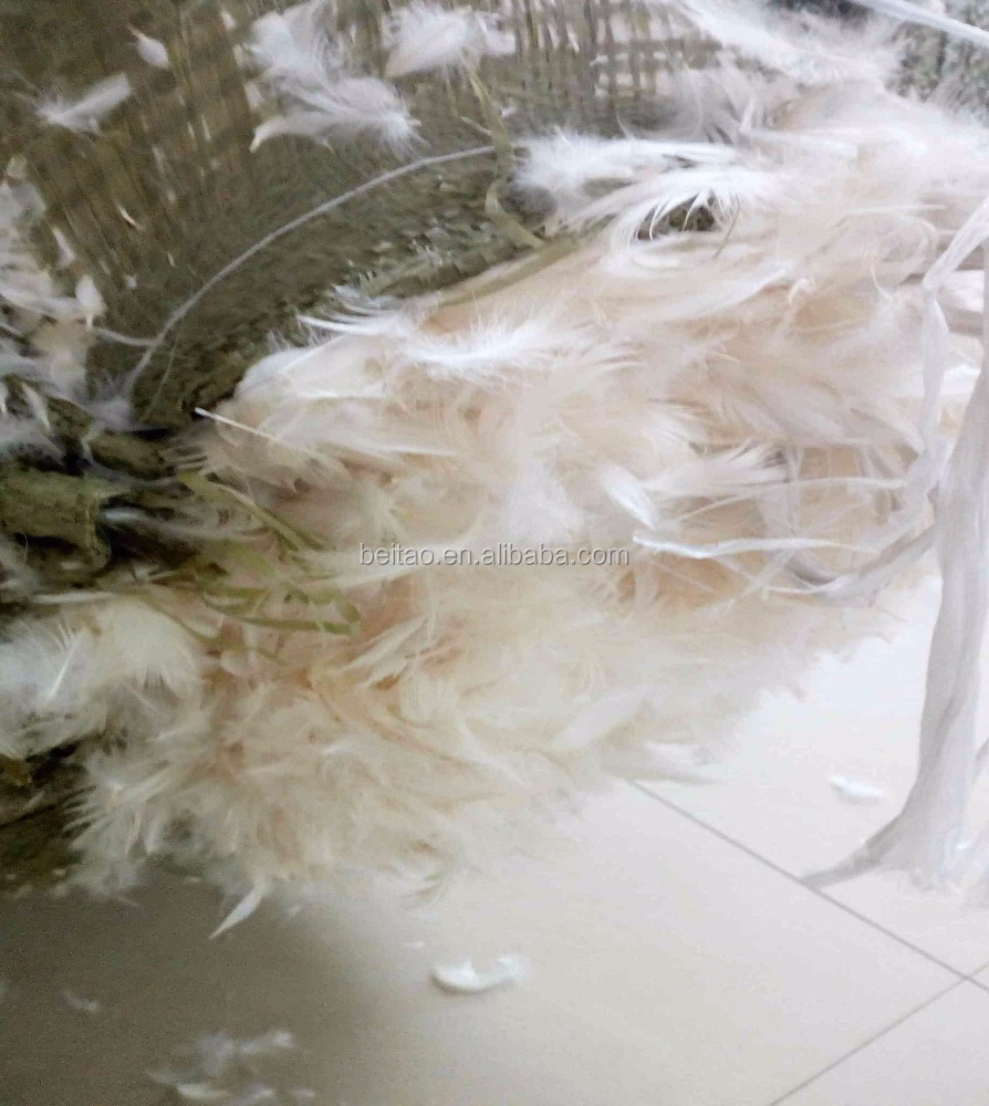 relleno de plumas