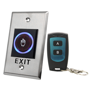 Camel 12V DC Metal No Touch IR 433 Wireless Remote Control <strong>Button</strong> <strong>Push</strong> Door <strong>Exit</strong> <strong>Button</strong> for Zk Access Control <strong>System</strong> - Product Image 3