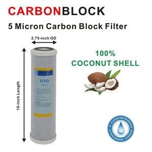 Water Purifier Replacement <strong>Filter</strong> Set 4 Stage <strong>Filters</strong> 10&quot; <strong>PP</strong> GAC CTO and T33 <strong>Inline</strong> Carbon <strong>Filter</strong> - 4 PACK