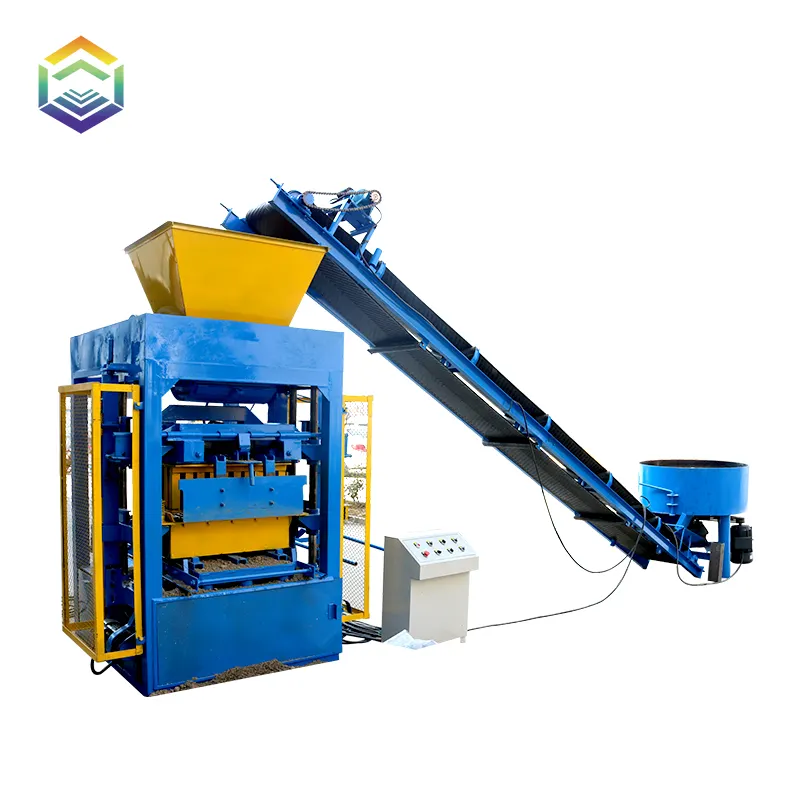 QTJ4-30C baked free cement brick and block machine buy cheap brick making machine for small business
