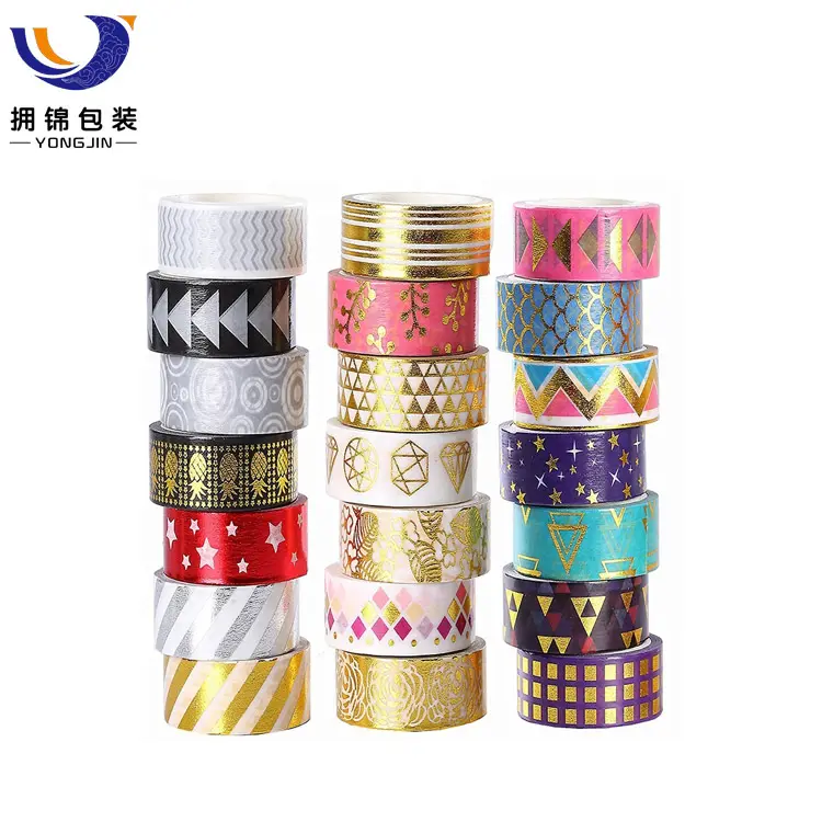 Washi Masking Tape Set Decorative Adhesive Tape for Crafts Beautify Planners