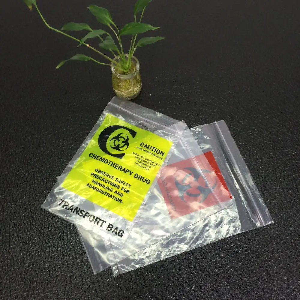 LDPE ziplock petits sacs en plastique pour médicaments