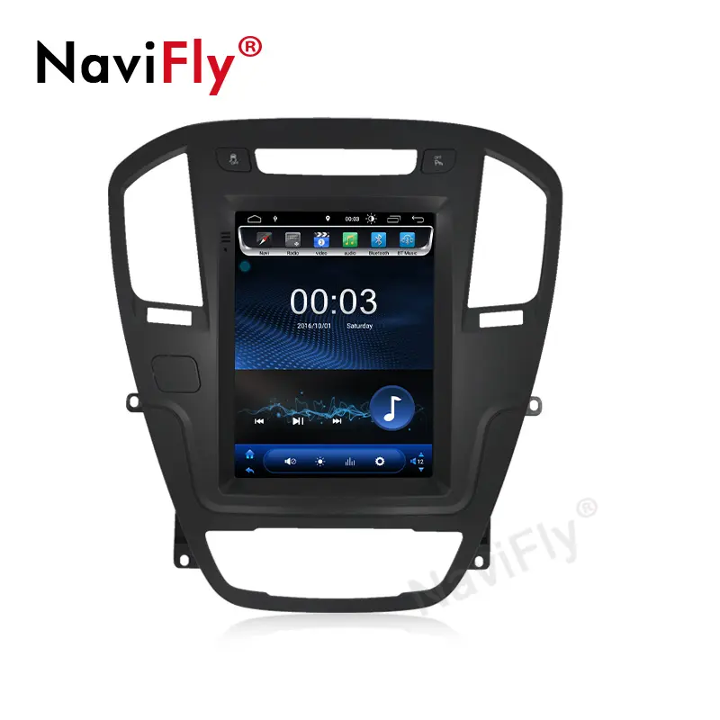 NaviFly 10,1 ''четырехъядерный вертикальный Android 8,1 Автомобильная радиосистема для 2008-2011 OPEL INSIGNIA GPS navigation Stereo 2 + 16G