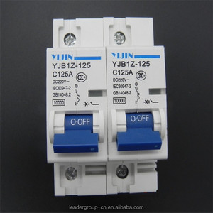 Dc interruttore Mini elettrico 2P 63A DC interruttore/interruttore automatico in miniatura prezzi