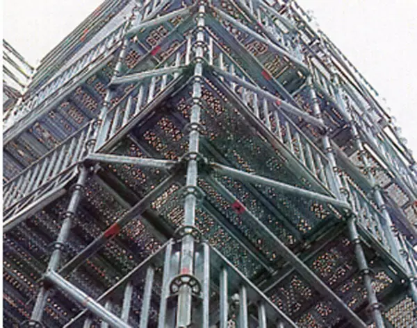 High quality concrete slab formwork Cuplock Scaffoldings for Real Estate Made in China scaffolding steel formwork