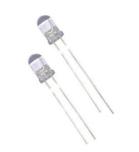 Fabricante especial de led, comprimento de onda 5mm 320nm 330nm 350nm 360nm 370nm 380nm 385nm 390nm através do furo uv uva led como sensor