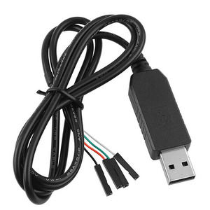 1M uzunluk 4Pin USB UART TTL USB kablosu PL2303HX kablo dönüştürücü modülü Windows/Mac OS için - Product Image 1