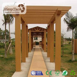 Wpc Trellis Green Tunnels <strong>Arbor</strong> Wooden Plants Pergola in Garden - Product Image 2