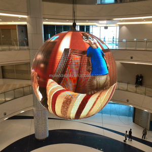 WiFi controllato Round LED palla Indoor P4 e Outdoor P8 per negozi al dettaglio centro commerciale e Display di benvenuto con carte Mooncell