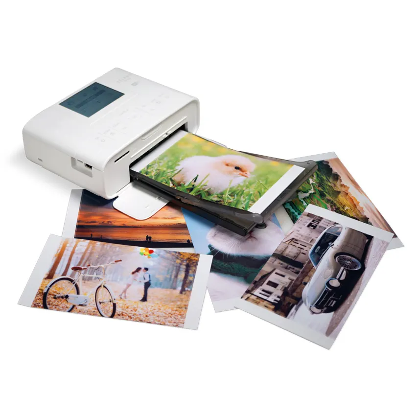 Оптовая продажа глянцевая фотобумага kp108 4x6 в бумажный лист для selphy cp1200 1300 1000