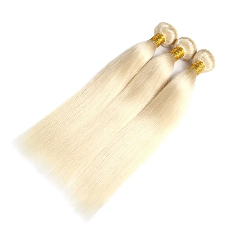 Extensiones de cabello humano de grado 8a, doble estiramiento, virgen, remy, brasileño, 613