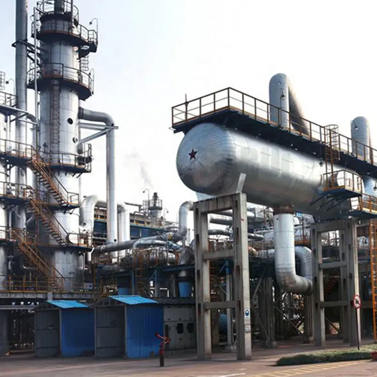 Professional design refining of petroleum by fractional distillation tower with high efficiency packings