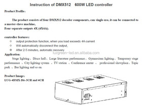 16-Kanal-DMX-Controller für RGB RGBW DMX-Lichts teuerung DMX-Controller DMX512
