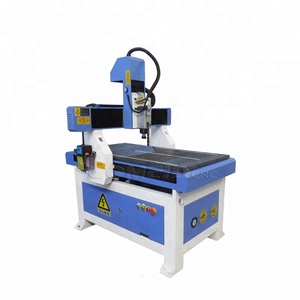 迷你数控铣床/数控雕刻路由器6090/1.5kw主轴6090木材数控路由器 - Product Image 2