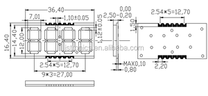 Jstronic Surface Mounted <strong>Clock</strong> 0.39&quot; Inch 4 Digit <strong>7</strong>-<strong>segment</strong> Smd Led <strong>Display</strong> - Product Image 5