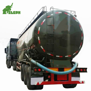 3 Axles Power Material Dry <strong>Bulker</strong> 40 <strong>Tons</strong> Bulk <strong>Cement</strong> tank Truck Trailer