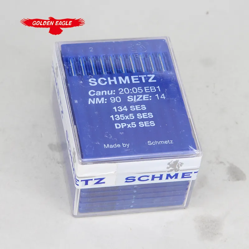 Schmetz DPx5 135x5 134SES NM 90/14 máquina de coser aguja hecha en Alemania