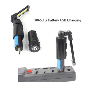 Xe Khẩn Cấp sử dụng Xoay USB sạc LED đèn pin Torch đèn làm việc - Product Image 6