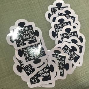 <strong>2025</strong> Custom Printed Die Cut Vinyl PVC Sticker Waterproof Clear Window Cling <strong>Decal</strong> with Private Logo for Promotional Use - Product Image 4