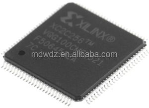 XC2C256-7VQG100, komplexes programmier bares Logik gerät CPLD Cool Runner II 256 Zellen, 80 E/A, 16 Labors, ISP, 100-Pin