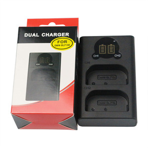 Powertust เครื่องชาร์จไมโครยูเอสบีแบบคู่พร้อมหน้าจอ LCD สำหรับแบตเตอรี่ DMW-BLF19โซนิคและแพนโซนิค LUMIX DC-GH5 DC-G9 - Product Image 5