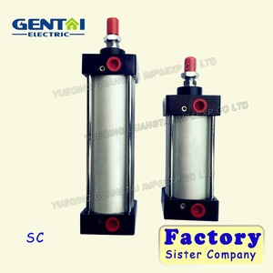 High Quality Aluminum SC/<strong>SU</strong> Series Double/single Acting <strong>Pneumatic</strong> air <strong>Cylinder</strong>