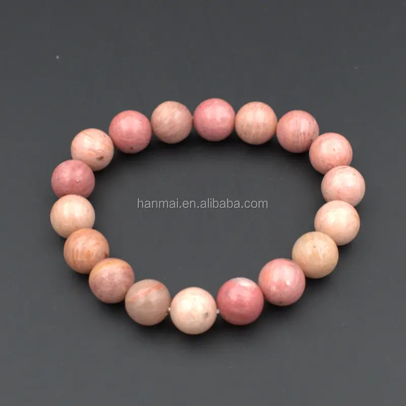 Pulseira de pedra gemstone semi precious, joias vermelhas e jasper para homens