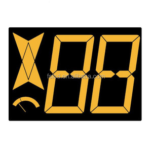 Prezzo di promozione Modulo Display Digit Pannello Dello Schermo Lcd Trasparente Personalizzato 7 Segmento Lcd Negativo Display Lcd per Ascensore - Product Image 2