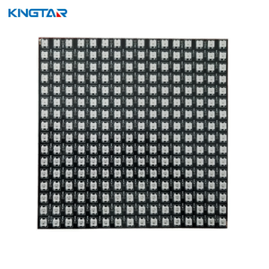 8*32 16*16 пикселей черная PCB гибкая светодиодная Пиксельная матрица SK6812 всего 256 пикселей RGB светодиодная матрица Светодиодная панель индивидуально Адресуемая - Product Image 2