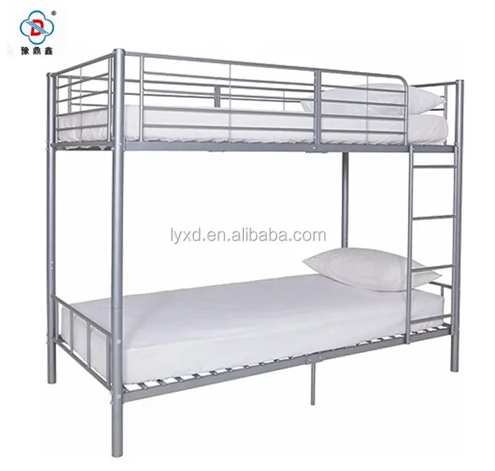 Cheap high weight capacity metal two adult bunk bed wholesale