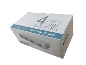 150MHz <strong>VGA</strong> <strong>Splitter</strong> <strong>1</strong> in 4 Out, MT-VIKI 1x4 <strong>1</strong> Computer 4 Monitor + Power Adapter <strong>VGA</strong> <strong>Splitter</strong> - Product Image 5