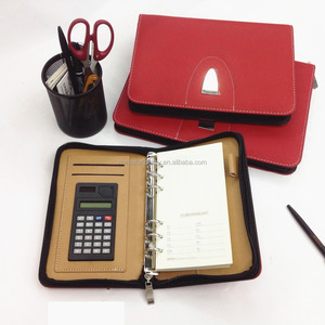 PU Leather <strong>Notebook</strong> Agenda with Zipper Closure,luxury <strong>Notebook</strong>, - Product Image 1