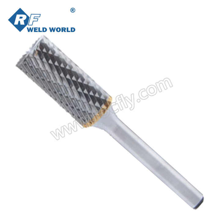 High Quality Carbide Burrs Cylinder Shape B with End Cut Tungsten Carbide Rotary Burr Cutter From China OEM Factory