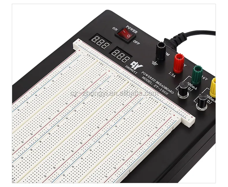 2390 Points Electronics Tools Breadboard Protoboard Kit With BuiltインMulti出力Power Supply