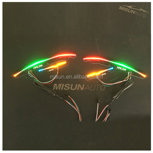 חכם טלפון app בקרת sk6812 rgb colorshift רכב פנס <span class=keywords><strong>led</strong></span> לוח אור תור אור