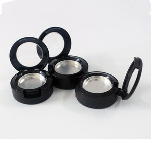 1.5g Matte Black Skylight Monochrome Empty Eyeshadow Palette Empty Eyeshadow <strong>Compact</strong> Empty Eyeshadow <strong>Compact</strong> <strong>Make</strong> up Packaging - Product Image 1