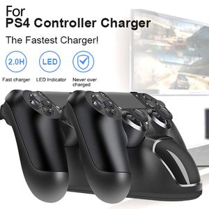 תחנת טעינה כפולה Dock עבור PS4 <span class=keywords><strong>PS</strong></span> 4 SLIM פרו בקר
