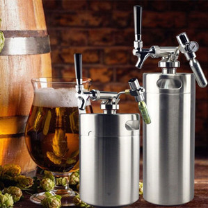 อุปกรณ์จ่ายเบียร์จากโรงงาน,ถังเบียร์สด2L 1แกลลอน4L 10L <span class=keywords><strong>5l</strong></span> แรงดันสูงสำหรับเบียร์งานฝีมือ