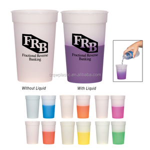 Difference Color 16OZ Plastic Stadium <strong>Cup</strong> - Product Image 2