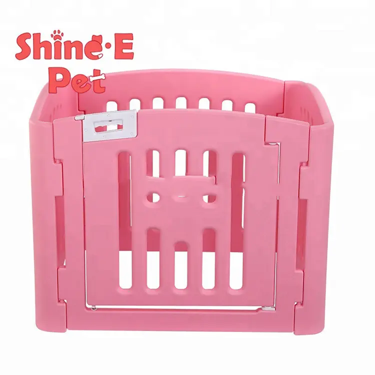 Usine en gros de haute qualité extérieur intérieur portable en plastique chien clôture stylo pour animaux de compagnie