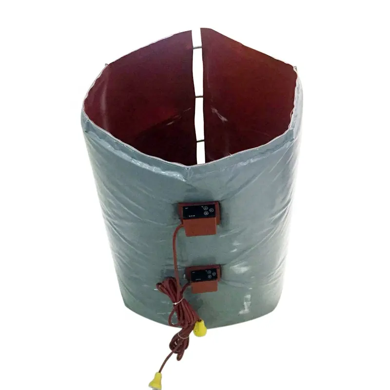 LBC Container or OIl Drum, Barrels Silicone Heating blanket Band heaters with insulation layer Reinforced Jacket