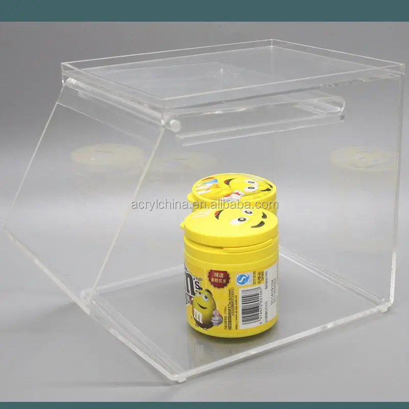 Прозрачные Акриловые контейнеры для конфет, акриловые стеллажи для конфет, акриловая коробка для хранения конфет