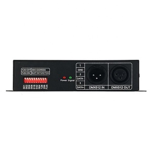 3 Channel DC12V DC24V 24A 3CH <strong>DMX</strong> RGB <strong>Controller</strong> <strong>LED</strong> DIP Switch <strong>DMX</strong> Decoder Strip ROHS <strong>DMX</strong> <strong>Controller</strong> - Product Image 3