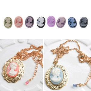 Özel Flatback Reçine Cameo Takı Yapımı için - Product Image 2