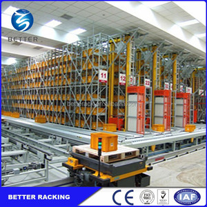 Solución de almacén de almacenamiento de palés de carga unitaria ASRS Sistema automatizado de recuperación y almacenamiento - Product Image 6