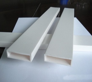 カスタムホワイトブラック透明長方形<span class=keywords><strong>PVC</strong></span>プラスチックパイプチューブ